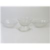 Image 5 : (2) Sets of Salt & Pepper Shakers - Glass Dishes