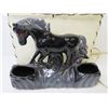 Image 3 : Vintage Horse Lamp (working)