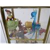 Image 8 : Glass Vase - Binder - Brass & Glass Display Case w/Small Ornaments - Vintage Plates & Dishes