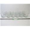 Image 1 : (12) Drinking Glasses (etched winter sports)