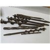 Image 5 : Vintage Iron - (2) Vintage Hand Drills - Drill Bits
