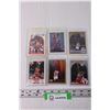 Image 1 : (6) Assorted Michael Jordan NBA Basketball Trading Cards