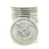 Image 2 : Roll of (20) Brilliant Uncirculated 2018 $1 American Silver Eagle Coins