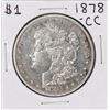 Image 1 : 1878-CC $1 Morgan Silver Dollar Coin