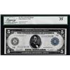 Image 1 : 1914 $5 Federal Reserve Note Chicago Fr.871A Legacy Very Fine 35
