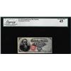 Image 1 : 1863 Fourth Issue 50 Cents Fractional Currency Note Fr.1376 Legacy Extremely Fine 45