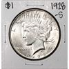 Image 1 : 1928-S $1 Peace Silver Dollar Coin