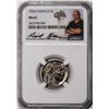 Image 1 : 1938-D Buffalo Nickel Coin NGC MS65 Pawn Stars Rick Harrison Signature