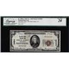 Image 1 : 1929 $20 NB Perth Amboy, NJ CH# 12524 National Currency Note Legacy Very Fine 20