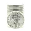 Image 1 : Roll of (20) Brilliant Uncirculated 2018 $1 American Silver Eagle Coins