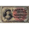 Image 1 : 1863 Fourth Issue Ten Cents Fractional Currency Note