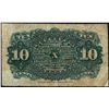 Image 2 : 1863 Fourth Issue Ten Cents Fractional Currency Note