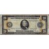 Image 1 : 1914 $20 Federal Reserve Note New York