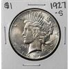 Image 1 : 1927-S $1 Peace Silver Dollar Coin