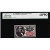 Image 1 : 1874 Fifth Issue 25 Cent Fractional Note Fr.1309 Legacy Very Choice New 64PPQ