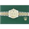 Image 4 : Rolex Men's Two Tone Champagne Diamond Datejust Wristwatch
