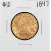Image 1 : 1897 $10 Liberty Head Eagle Gold Coin