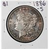 Image 1 : 1886-S $1 Morgan Silver Dollar Coin