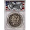 Image 1 : 1890-CC $1 Morgan Silver Dollar Coin ANACS Genuine
