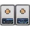 Image 2 : Lot of 2015-2016 $5 American Gold Eagle Coins NGC MS69