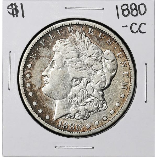 1880-CC $1 Morgan Silver Dollar Coin