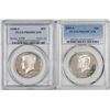 Image 1 : Lot of 1980-S & 2009-S Proof Kennedy Half Dollar Coins PCGS PR69DCAM