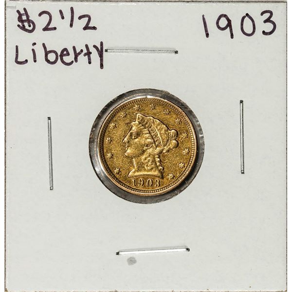 1903 $2 1/2 Liberty Head Quarter Eagle Gold Coin