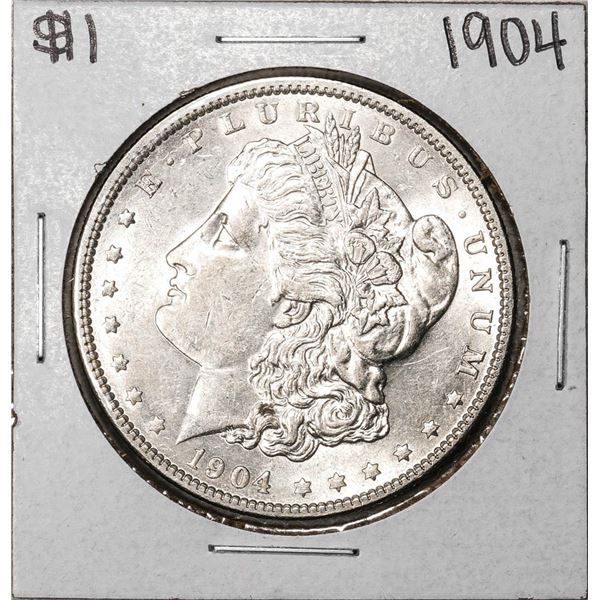 1904 $1 Morgan Silver Dollar Coin