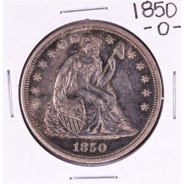 1850-O $1 Seated Liberty Silver Dollar Coin