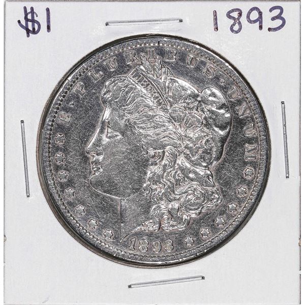 1893 $1 Morgan Silver Dollar Coin