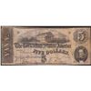 Image 1 : 1862 $5 Confederate States of America Note