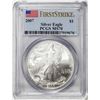 Image 1 : 2007 $1 American Silver Eagle Coin PCGS MS70 First Strike