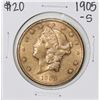 Image 1 : 1905-S $20 Liberty Head Double Eagle Gold Coin