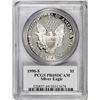 Image 2 : 1990-S $1 Proof American Silver Eagle Coin PCGS PR69DCAM Edmund Moy Signature