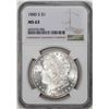 Image 1 : 1880-S $1 Morgan Silver Dollar Coin NGC MS63