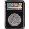 Image 2 : 2017 South Africa Krugerrand Silver Coin NGC SP70 First Day Of Issue With COA
