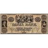 Image 1 : 1800's $20 Canal Bank New Orleans, LA Obsolete Bank Note