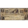 Image 1 : 1837 $50 The Northampton Bank Northampton, PA Obsolete Note