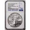 Image 1 : 2021(P) Type 1 $1 American Silver Eagle Coin NGC MS70 Early Releases Philadelphia