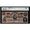 Image 1 : 1864 $100 Confederate States of America Note T-65 Legacy Very Fine 35