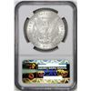 Image 2 : 1887 $1 Morgan Silver Dollar Coin NGC MS65
