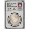Image 1 : 2014-P $1 Baseball HOF Silver Dollar Coin NGC MS69 Nolan Ryan Signature Early Release
