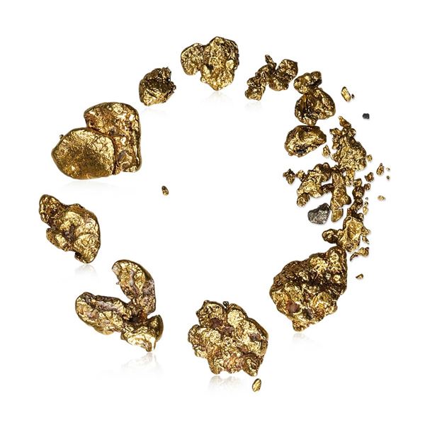 Lot of Gold Nuggets 3.20 Grams Total Weight