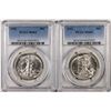 Image 1 : Lot of 1942-1943 Walking Liberty Half Dollar Coins PCGS MS64