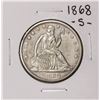 Image 1 : 1868-S Seated Liberty Half Dollar Coin