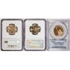 Image 2 : Lot of (3) Miscellaneous Slabbed Presidential Dollar Coins NGC & PCGS Graded