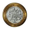 Image 1 : .999 Silver Caesars Palace Las Vegas, Nevada $10 Casino Limited Edition Gaming Token