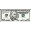 Image 1 : 1996 $50 Federal Reserve Note Gutter Fold Error