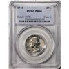 Image 1 : 1941 Proof Washington Quarter Coin PCGS PR66