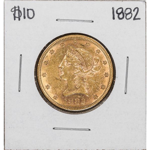 1882 $10 Liberty Head Eagle Gold Coin